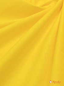 Бязь цв.Яркий лимон, ГОСТ, ш.1.5м, хлопок-100%, 142гр/м.кв