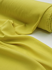 Штапель цв.Желто-зеленый, ш.1.45м, вискоза-100%, 110гр/м.кв