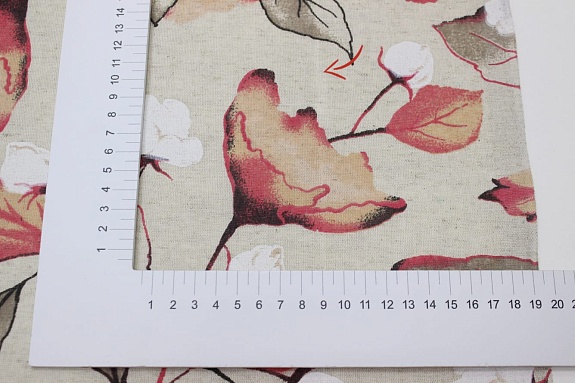 Полулен "Донна" (на суровом), ш.1.5м, лен-30%, хлопок-70%, 140гр/м.кв