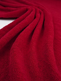 Махровая ткань Люкс цв.Красное вино, ш.1.55м, хлопок-100%, 550гр/м.кв