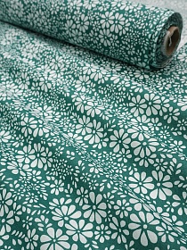 Бязь "Аура" цв.зеленый, ш.1.5м, хлопок-100%,120гр/м.кв