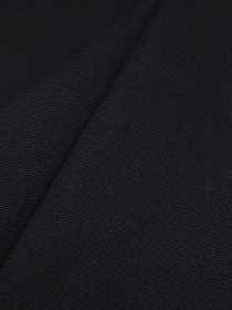 Плотный хлопок цв.Черный с коричневым оттенком, СОРТ2, ш.1.55м, хлопок-100%, 235гр.м/кв