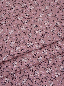 Трикотаж Кулир.гладь "Сэнди" цв.розовая дымка, ш.1.96м (0.98м*2, чулок), Пенье, хлопок-100%, 145гр/м.кв