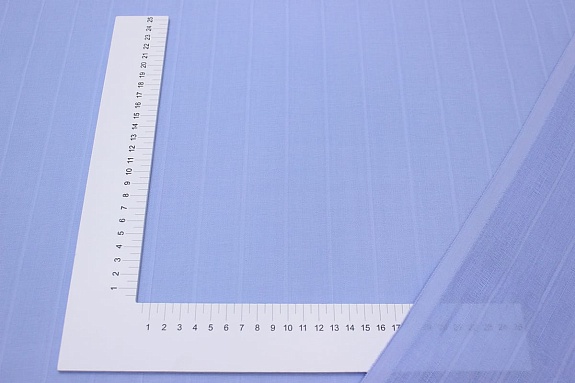 Муслин двухслойный цв.Голубая сирень, СОРТ2, ш.1.5м, хлопок-100%, 90гр/м.кв