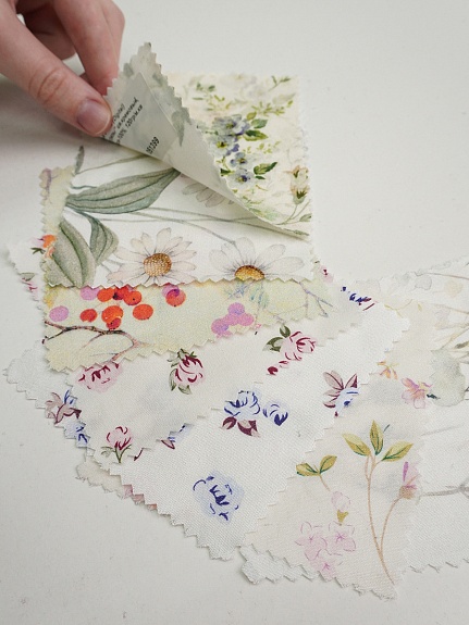 Комплект образцов "Вискозный атлас (Digital)"