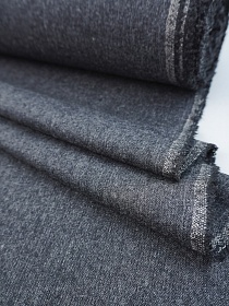 Шерсть костюмная Твид цв.Серо-черный меланж, ш.1.55м, шерсть-50%, п/э-50%, 210гр/м.кв
