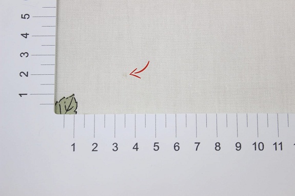 Сатин "Лесной букетик" цв.светлый персик, СОРТ2, ш.2.35м, хлопок-100%, 110гр/м.кв