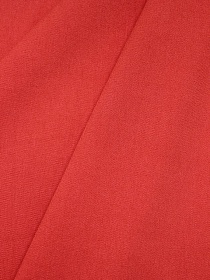 Плательная вискоза цв.Красно-коралловый, ш.1.45м, вискоза-100%, 200гр/м.кв