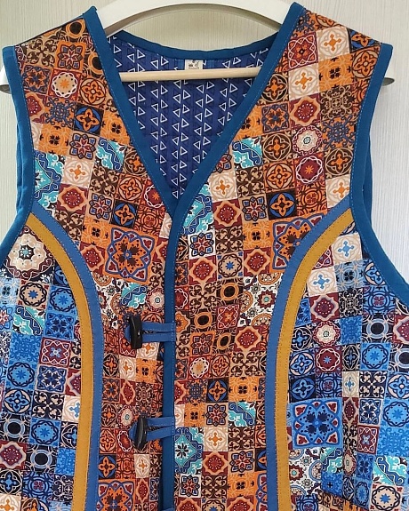 Жилет из бязи "Маракеш"