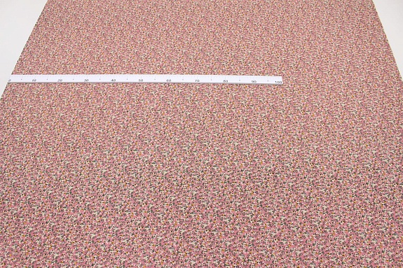Штапель Премиум "Иветта" цв.винтажная роза, ш.1.45м, вискоза-100%, 120гр/м.кв