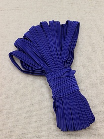 Резинка бельевая цв.Сине-фиолетовый, ш.7мм, 10м