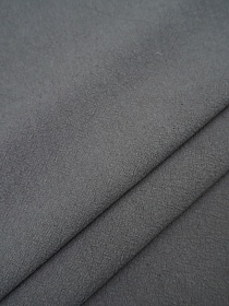 Крапива Рами (Ramie) с хлопком цв.Темно-графитовый, ш.1.4м, крапива-50%, хл-50%, 230гр/м.кв