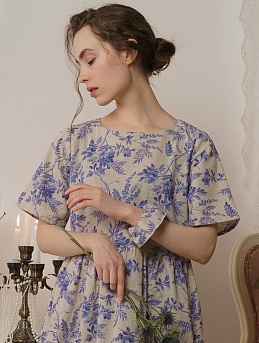 Платье из полульна "Аркадия"