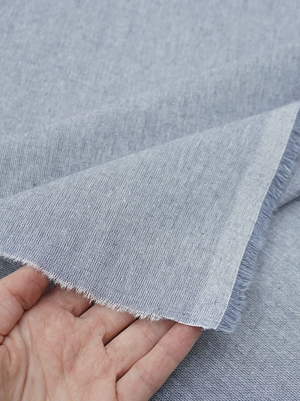 Полулен постельный с эфф. мятости цв.Серый меланж, (комп), ш.2.65м, лен-29%, хлопок-71%, 165гр/м.кв