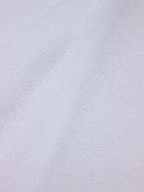 Футер 2-х нит.начес цв.Белый (отбел.), ш.2.0м (1м*2,чул), Карде/Ое, хлопок-90%, п/э-10%, 180гр/м.кв