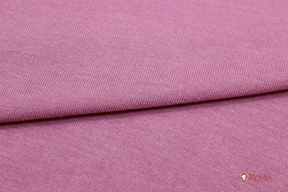 Трикотаж Кулир.гладь цв.Роза, 1.96м (0.98 м*2,чулок), Карде, хл-100%,135гр/м.кв