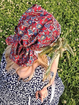 Головной убор из импортного хлопка "Линиза"