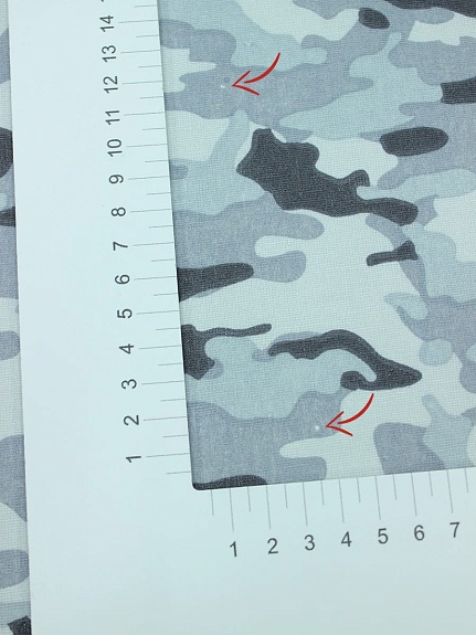 Бязь "Камуфляж" цв.серый, ш.1.5м, хлопок-100%, 120гр/м.кв