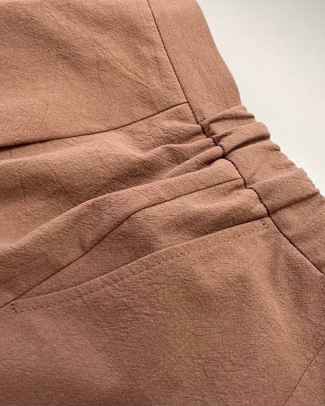 Юбка из хлопка крэш по МК OnePattern