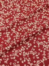Теплый хлопок "Магдалина" цв.красно-коричневый, ш.1.5м, хлопок-100%, 160гр/м.кв