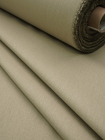 Костюмный джинс с эффектом велюра цв.Св.оливково-серый, ш.1.5м, хлопок-100%, 220гр/м.кв