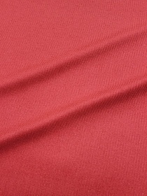 Микровельвет цв.Красно-коралловый, СОРТ2, ш.1.45м, хлопок-100%, 180гр/м.кв
