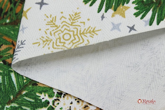 Дорожка "Год тигра", ш.0.5м, хлопок-100%, 228гр/м.кв, раппорт 63.5см