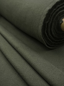 Мерный лоскут Фланель цв.Серо-болотный, ш.0.9м, хлопок-100%, 175гр/м.кв