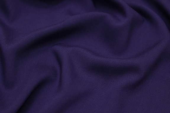 Штапель цв.Винтажный фиолетовый, ш.1.42м, вискоза-100%, 110гр/м.кв 