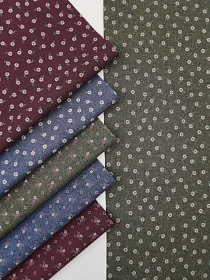 Набор тканей для рукоделия "Плательный хлопок №1", 45*30 см, 6 шт