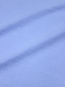 Муслин двухслойный с эффектом жатости цв.Голубая сирень, ш.1.4м, хлопок-100%, 110гр/м.кв