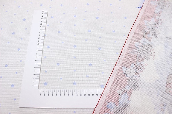 Рогожка "Зимние хлопоты", ш.1.54м, хлопок-100%, 165гр/м.кв