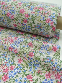 Ситец "Майское цветение", ш.1.5м, хлопок-100%, 95гр/м.кв