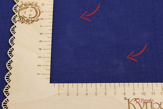 Муслин двухслойный с эффектом жатости цв.Темно-синий, СОРТ2,  ш.1.41м, хл-100%, 115гр/м.кв