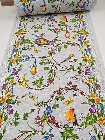 Дорожка "Вербочка", ш.0.5м, хлопок-100%, 226гр/м.кв