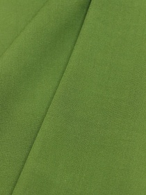 Штапель цв.Кленово-зеленый, ш.1.45м, вискоза-100%, 110гр/м.кв 