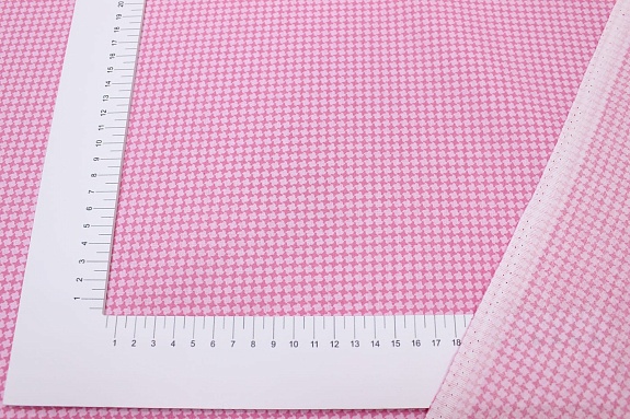 Перкаль Коллекция Текстура, цв.розовый, ш.2.2м, хлопок-100%, 120гр/м.кв