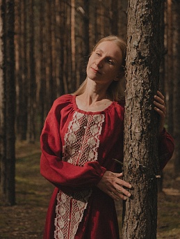 Льняное платье*