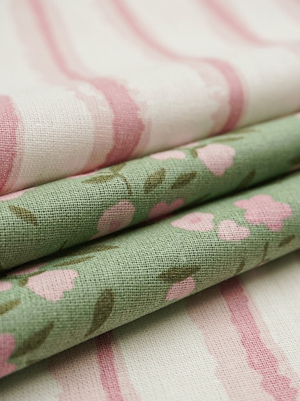 Бязь "Пэчворк в цветах", ГОСТ, ш.2.2м, хлопок-100%, 142гр/м.кв