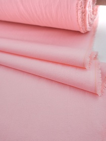 Вареный (стираный) хлопок цв.Светлый розово-лососевый, ш.2.5м, хлопок-100%, 110гр/м.кв