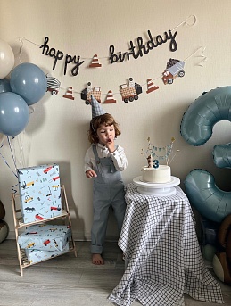 Праздничный детский комбинезон из сатина однотонного