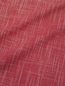 Пестрядь "Микроклетка - штрих" цв.красный, ш.1.45м, хлопок-95%, п/э-5%, 140гр/м.кв
