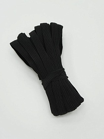 Резинка бельевая цв.Черный, ш.10мм, 10м